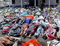 Z każdą chwilą rośnie liczba ofiar kataklizmu / AFP